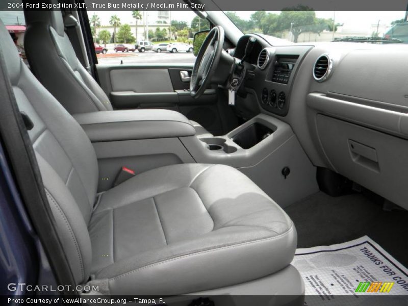 True Blue Metallic / Medium Flint Gray 2004 Ford Expedition XLT