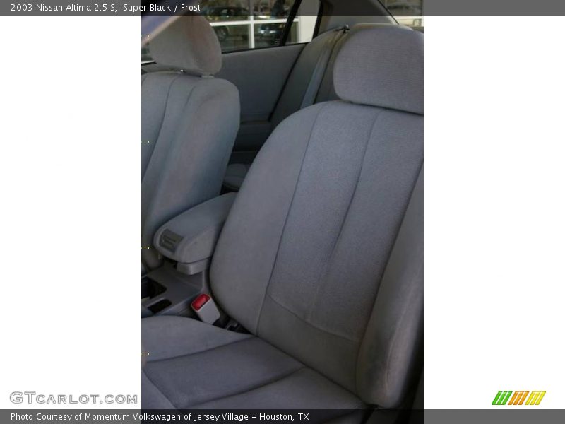 Super Black / Frost 2003 Nissan Altima 2.5 S