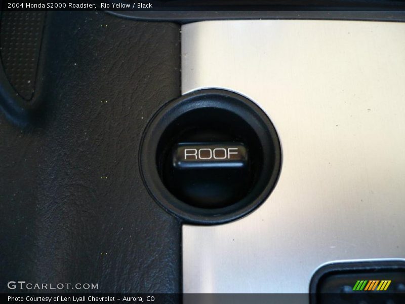 Rio Yellow / Black 2004 Honda S2000 Roadster