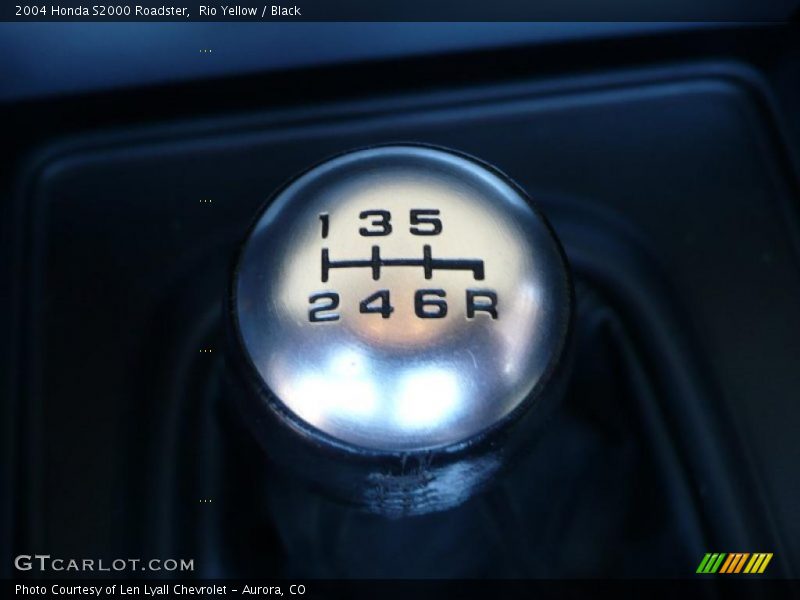 Rio Yellow / Black 2004 Honda S2000 Roadster