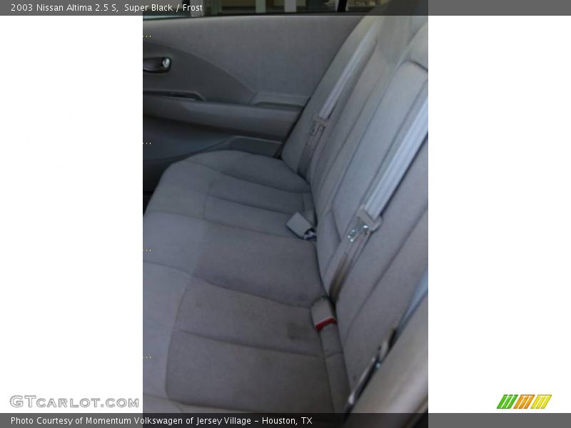 Super Black / Frost 2003 Nissan Altima 2.5 S