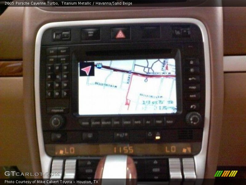 Titanium Metallic / Havanna/Sand Beige 2005 Porsche Cayenne Turbo