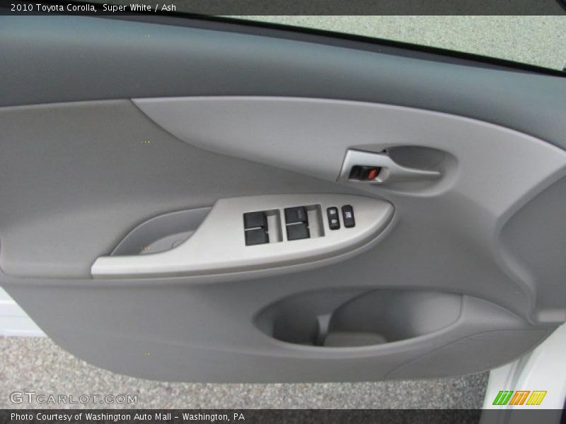 Super White / Ash 2010 Toyota Corolla