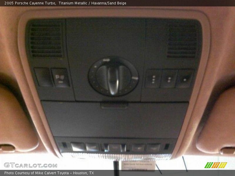 Titanium Metallic / Havanna/Sand Beige 2005 Porsche Cayenne Turbo