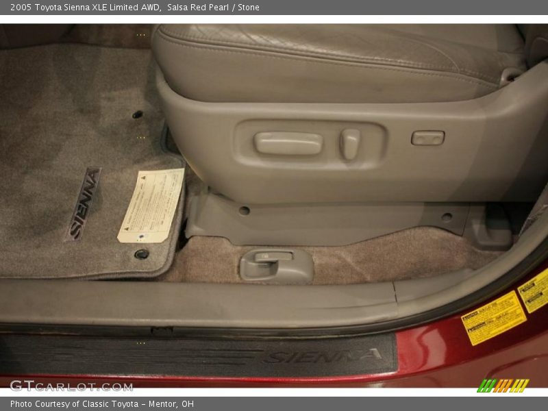Salsa Red Pearl / Stone 2005 Toyota Sienna XLE Limited AWD