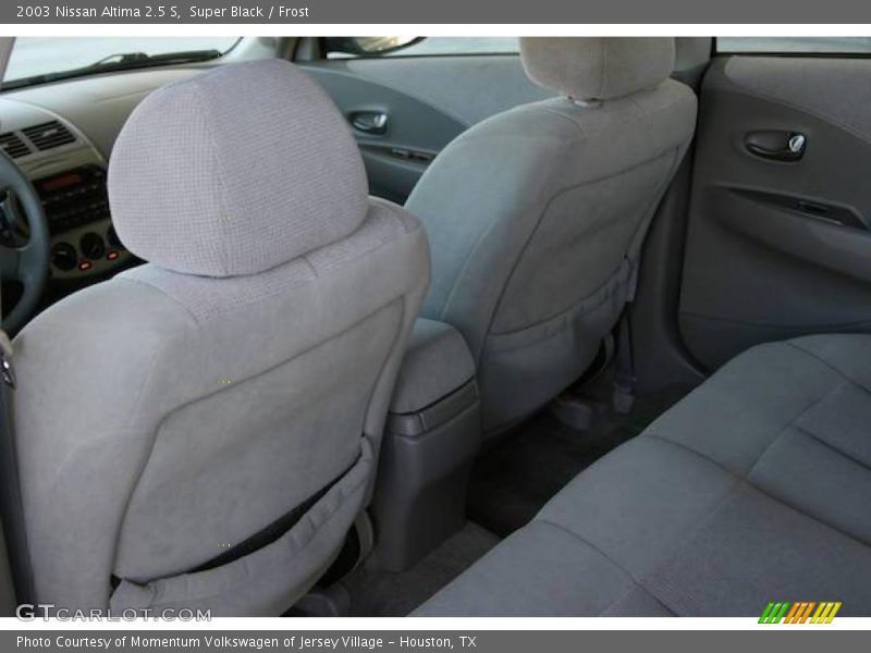Super Black / Frost 2003 Nissan Altima 2.5 S