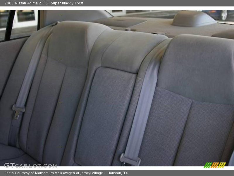 Super Black / Frost 2003 Nissan Altima 2.5 S