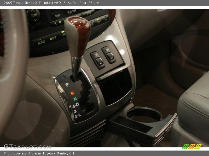 Salsa Red Pearl / Stone 2005 Toyota Sienna XLE Limited AWD