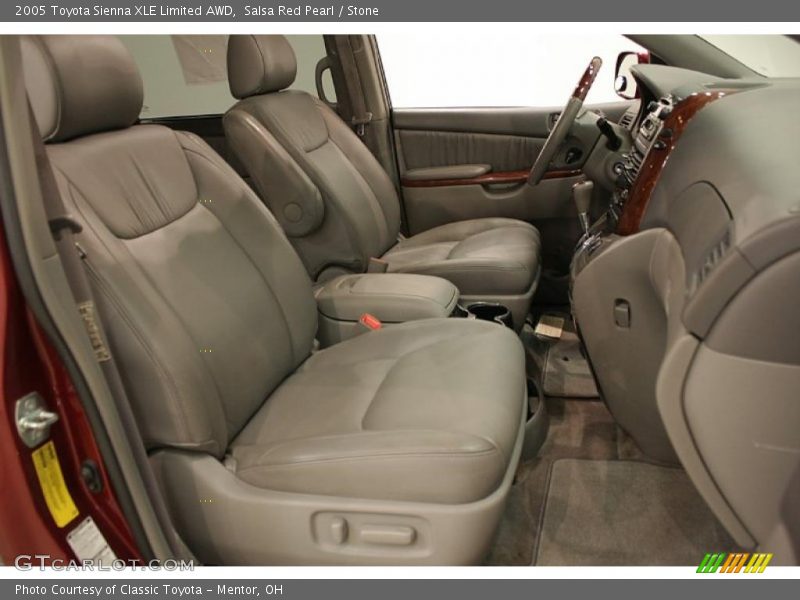 Salsa Red Pearl / Stone 2005 Toyota Sienna XLE Limited AWD