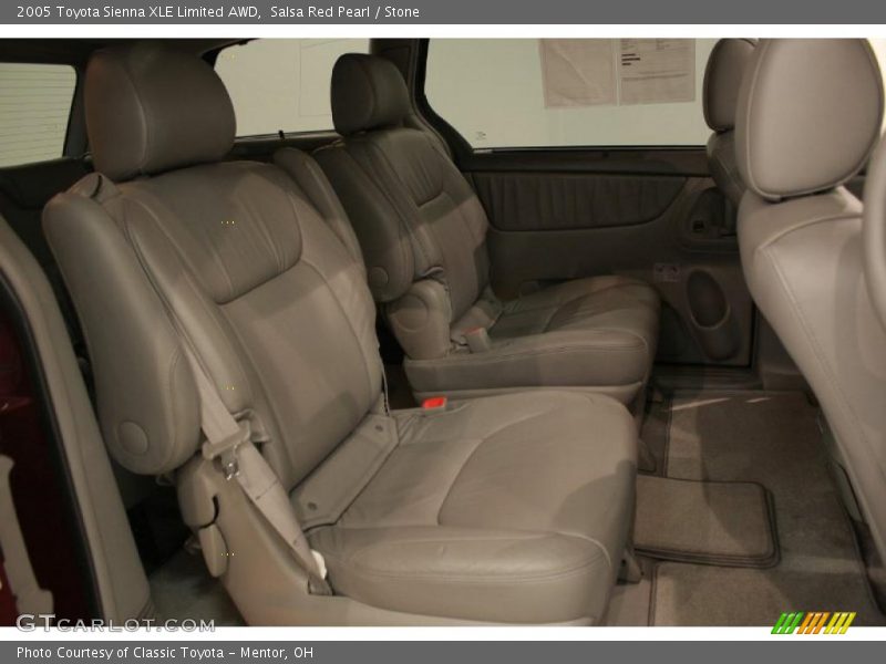 Salsa Red Pearl / Stone 2005 Toyota Sienna XLE Limited AWD