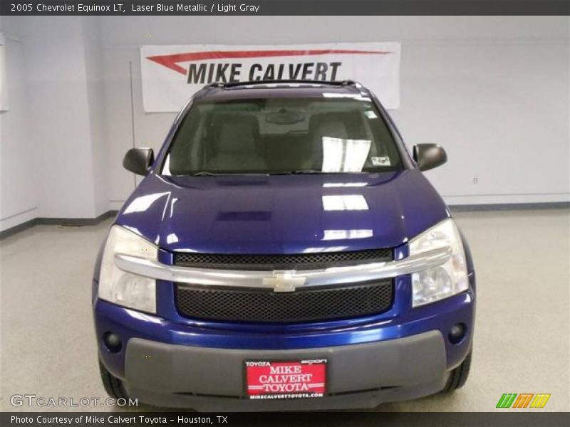 Laser Blue Metallic / Light Gray 2005 Chevrolet Equinox LT