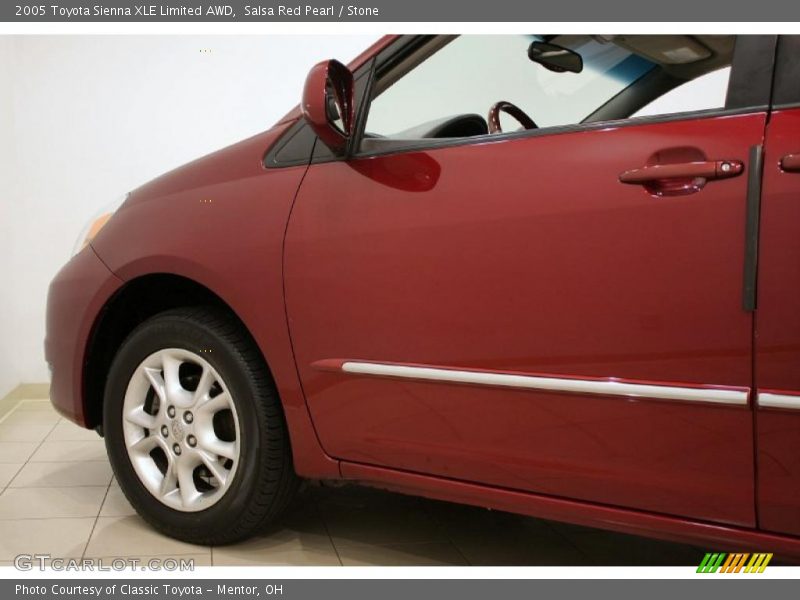 Salsa Red Pearl / Stone 2005 Toyota Sienna XLE Limited AWD