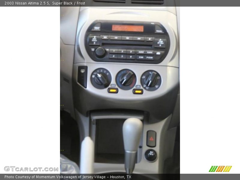 Super Black / Frost 2003 Nissan Altima 2.5 S