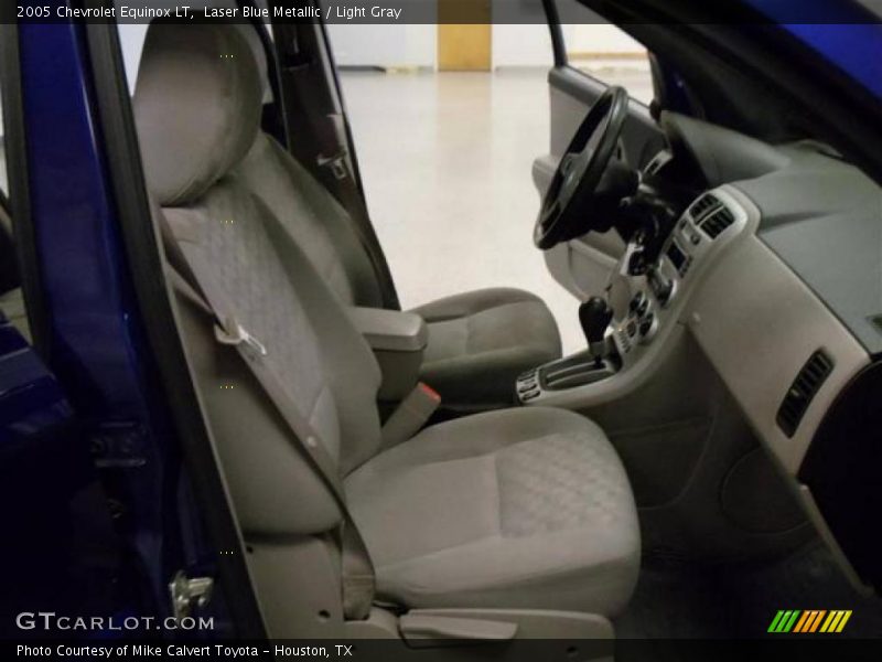 Laser Blue Metallic / Light Gray 2005 Chevrolet Equinox LT