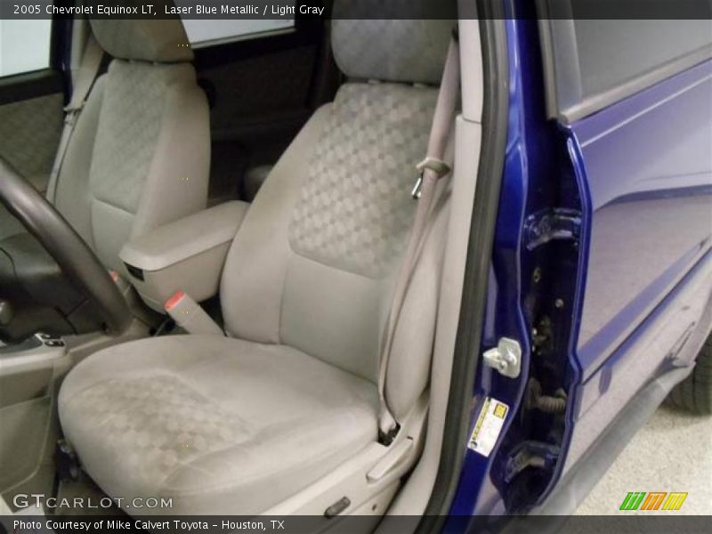 Laser Blue Metallic / Light Gray 2005 Chevrolet Equinox LT