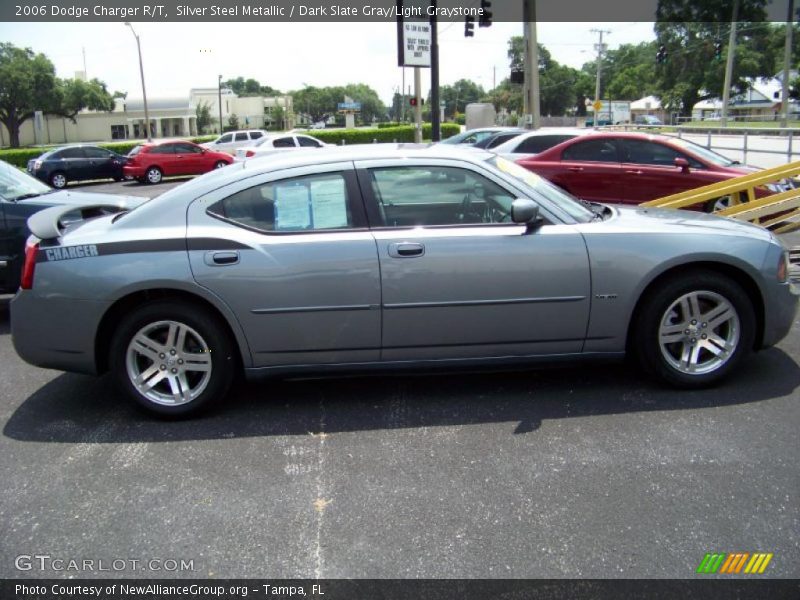 Silver Steel Metallic / Dark Slate Gray/Light Graystone 2006 Dodge Charger R/T