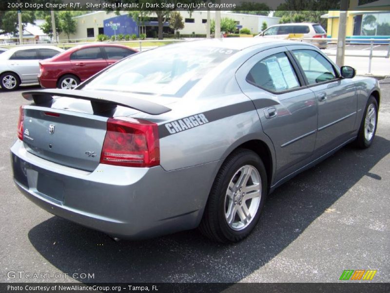 Silver Steel Metallic / Dark Slate Gray/Light Graystone 2006 Dodge Charger R/T