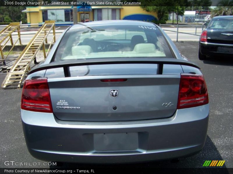 Silver Steel Metallic / Dark Slate Gray/Light Graystone 2006 Dodge Charger R/T