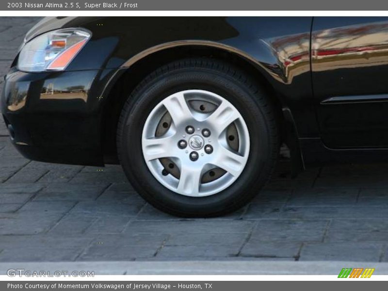 Super Black / Frost 2003 Nissan Altima 2.5 S