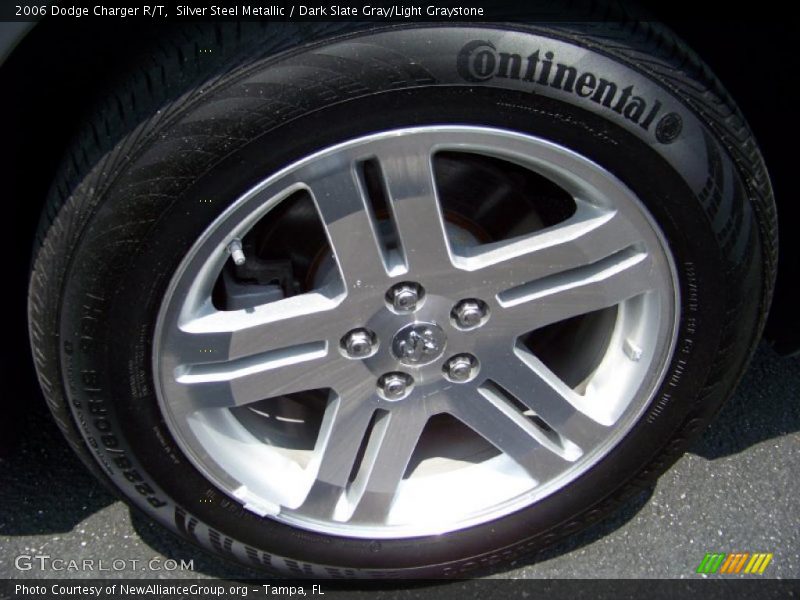 Silver Steel Metallic / Dark Slate Gray/Light Graystone 2006 Dodge Charger R/T