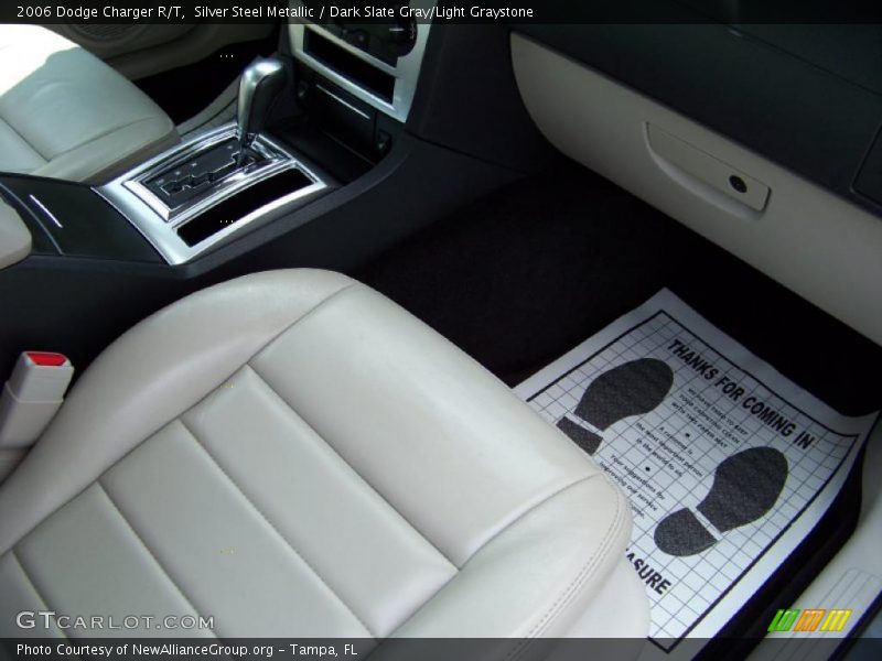 Silver Steel Metallic / Dark Slate Gray/Light Graystone 2006 Dodge Charger R/T