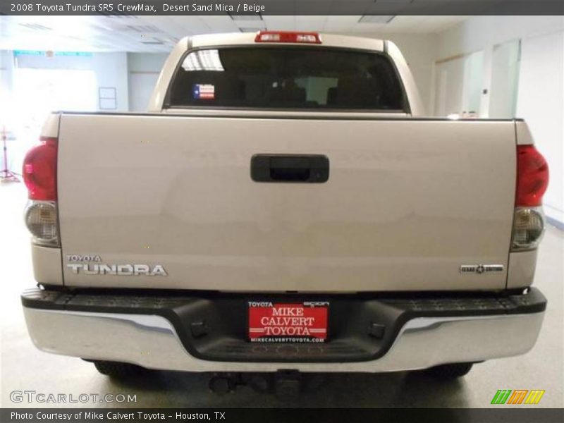 Desert Sand Mica / Beige 2008 Toyota Tundra SR5 CrewMax
