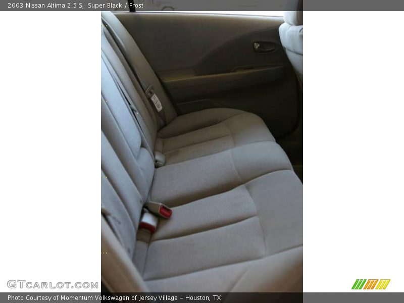 Super Black / Frost 2003 Nissan Altima 2.5 S