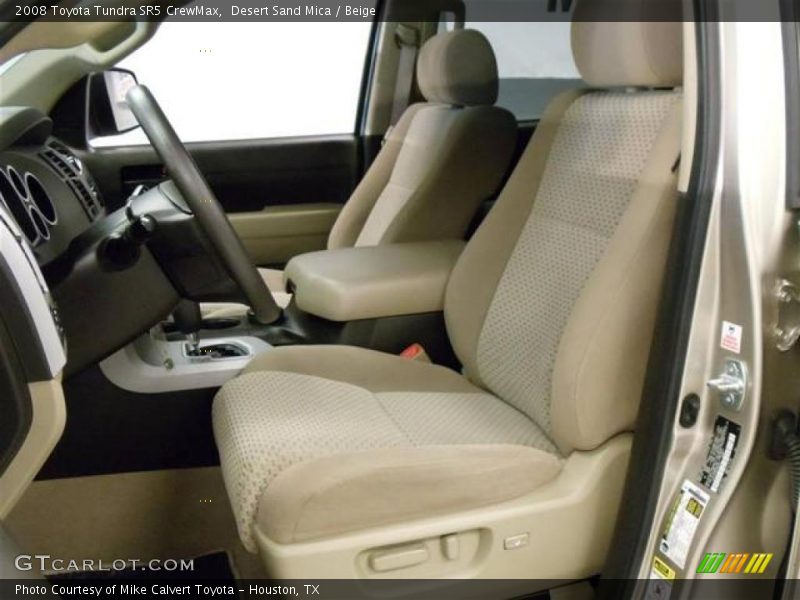 Desert Sand Mica / Beige 2008 Toyota Tundra SR5 CrewMax