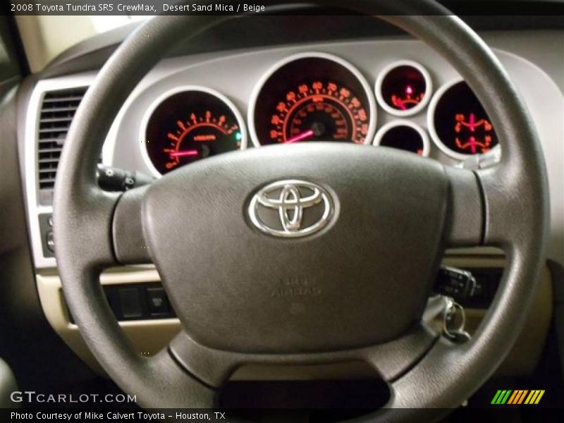 Desert Sand Mica / Beige 2008 Toyota Tundra SR5 CrewMax