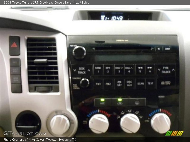 Desert Sand Mica / Beige 2008 Toyota Tundra SR5 CrewMax