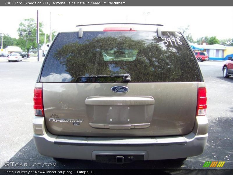 Arizona Beige Metallic / Medium Parchment 2003 Ford Expedition XLT