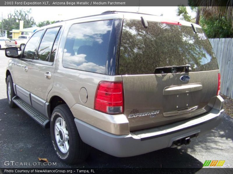 Arizona Beige Metallic / Medium Parchment 2003 Ford Expedition XLT