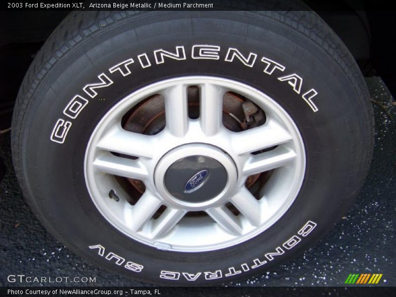 Arizona Beige Metallic / Medium Parchment 2003 Ford Expedition XLT