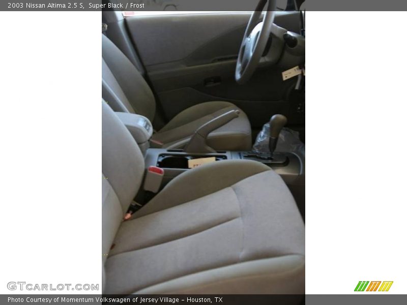 Super Black / Frost 2003 Nissan Altima 2.5 S