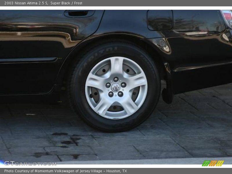 Super Black / Frost 2003 Nissan Altima 2.5 S