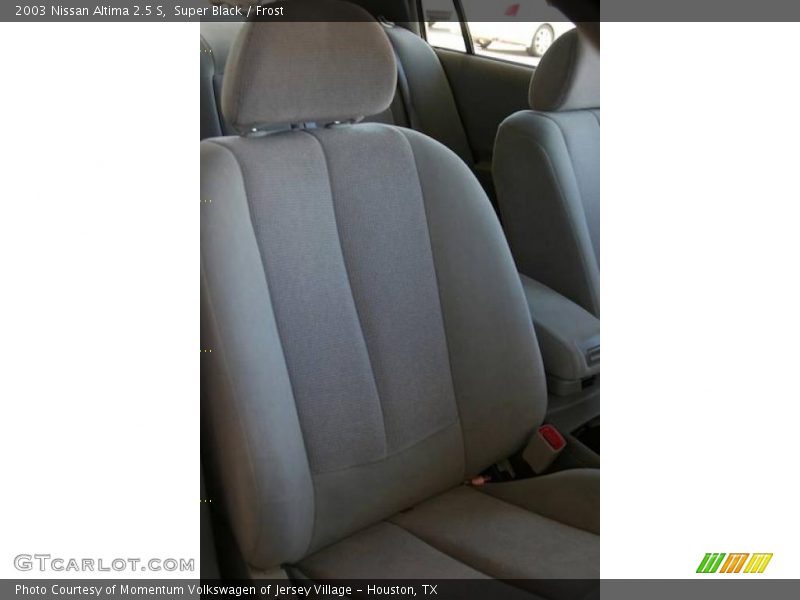 Super Black / Frost 2003 Nissan Altima 2.5 S