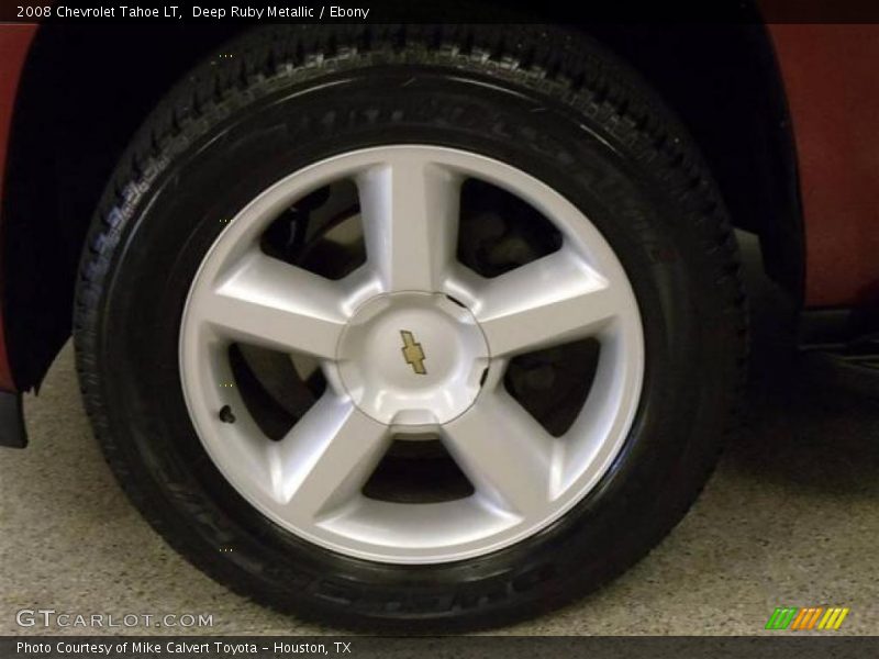 Deep Ruby Metallic / Ebony 2008 Chevrolet Tahoe LT