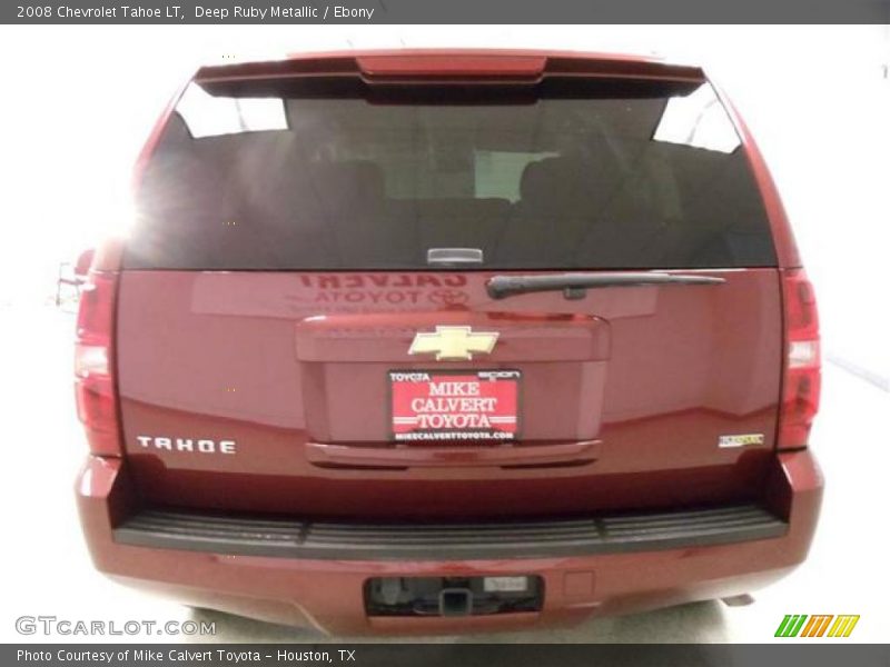 Deep Ruby Metallic / Ebony 2008 Chevrolet Tahoe LT
