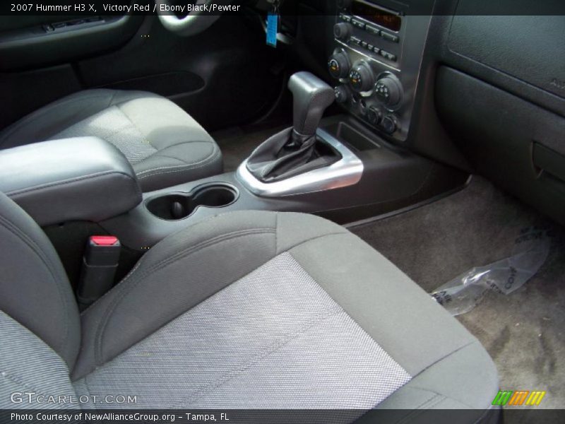 Victory Red / Ebony Black/Pewter 2007 Hummer H3 X