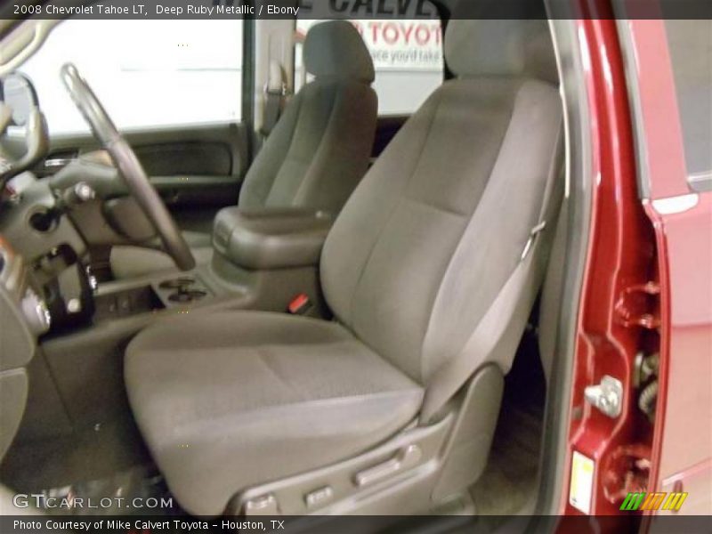 Deep Ruby Metallic / Ebony 2008 Chevrolet Tahoe LT