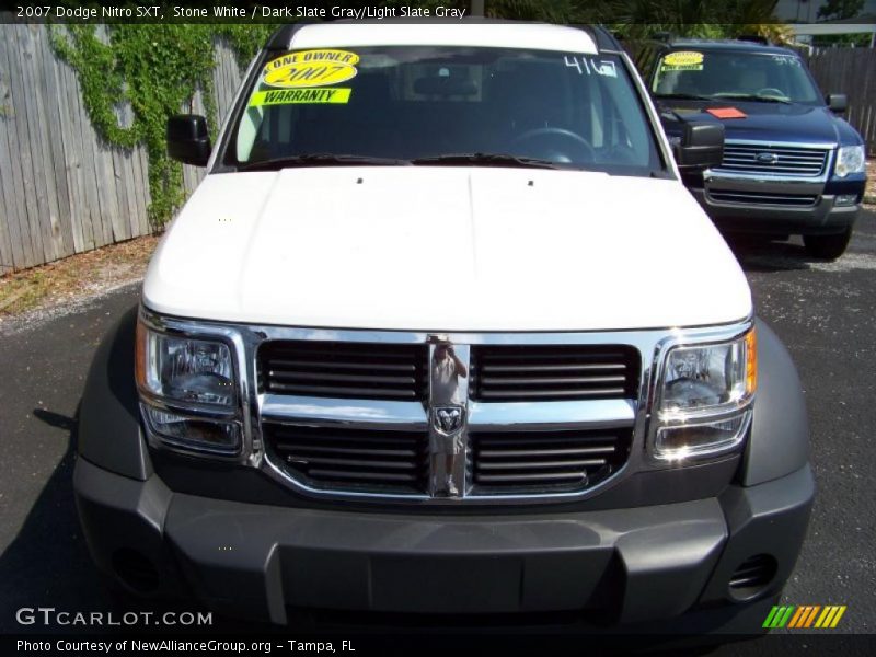 Stone White / Dark Slate Gray/Light Slate Gray 2007 Dodge Nitro SXT