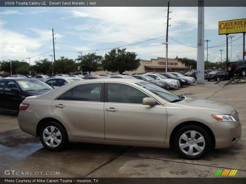 Desert Sand Metallic / Ash 2009 Toyota Camry LE