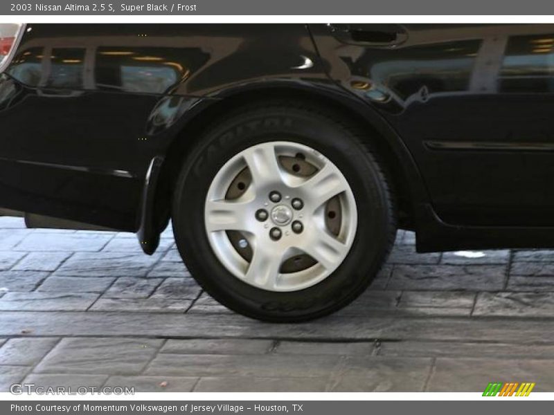 Super Black / Frost 2003 Nissan Altima 2.5 S