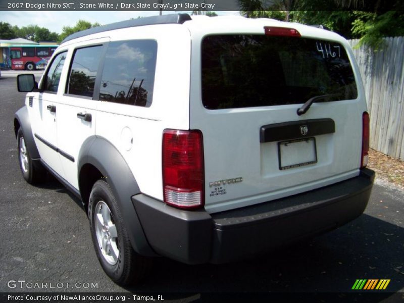 Stone White / Dark Slate Gray/Light Slate Gray 2007 Dodge Nitro SXT