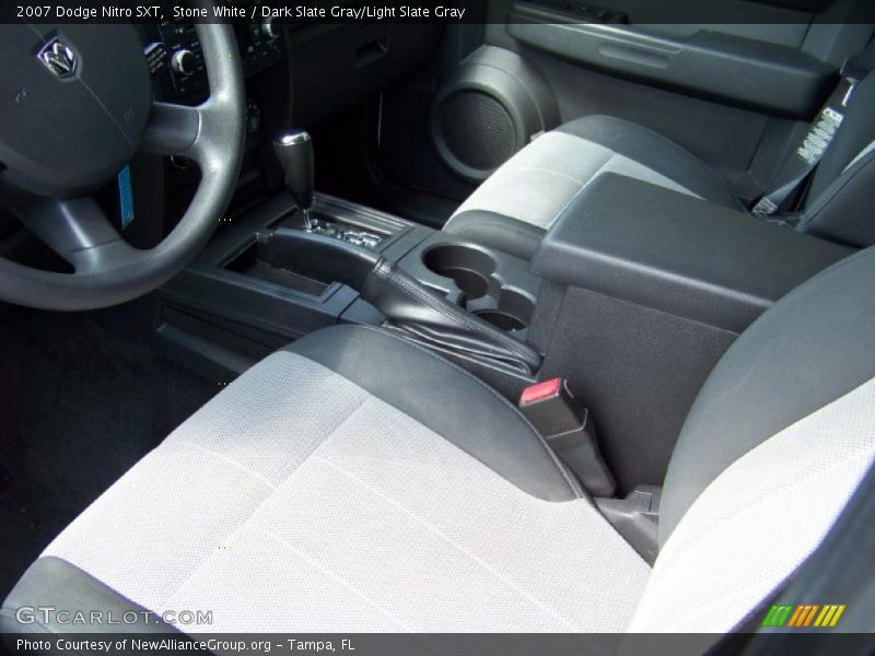 Stone White / Dark Slate Gray/Light Slate Gray 2007 Dodge Nitro SXT