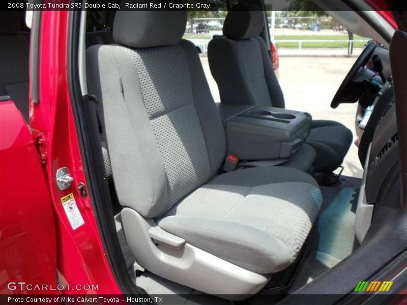 Radiant Red / Graphite Gray 2008 Toyota Tundra SR5 Double Cab
