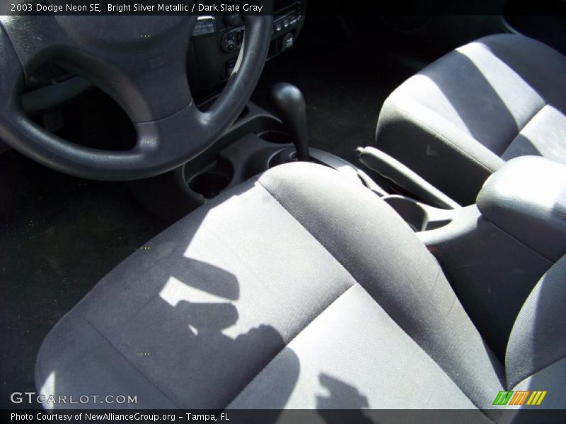 Bright Silver Metallic / Dark Slate Gray 2003 Dodge Neon SE