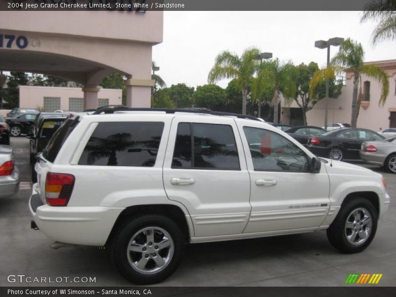 Stone White / Sandstone 2004 Jeep Grand Cherokee Limited