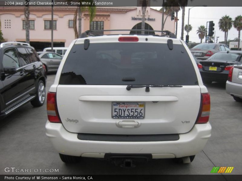Stone White / Sandstone 2004 Jeep Grand Cherokee Limited