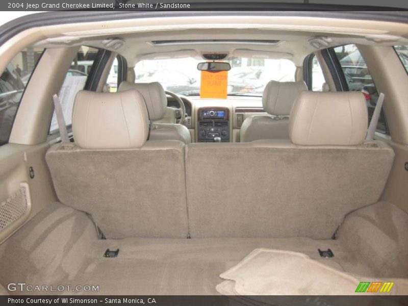 Stone White / Sandstone 2004 Jeep Grand Cherokee Limited